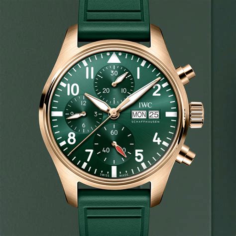 iwc mark 20 green|iwc pilot green editions.